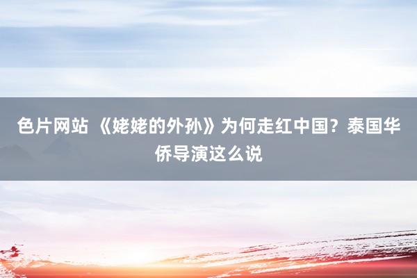 色片网站 《姥姥的外孙》为何走红中国？泰国华侨导演这么说