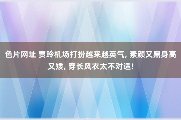 色片网址 贾玲机场打扮越来越英气， 素颜又黑身高又矮， 穿长风衣太不对适!