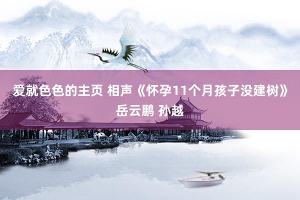 爱就色色的主页 相声《怀孕11个月孩子没建树》岳云鹏 孙越