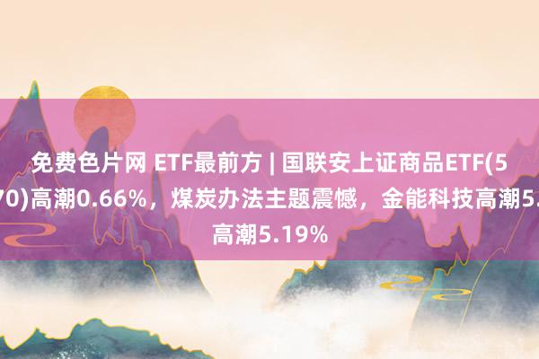 免费色片网 ETF最前方 | 国联安上证商品ETF(510170)高潮0.66%，煤炭办法主题震憾，金能科技高潮5.19%