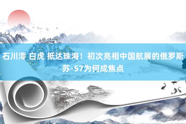 石川澪 白虎 抵达珠海！初次亮相中国航展的俄罗斯苏-57为何成焦点