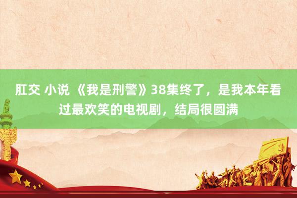 肛交 小说 《我是刑警》38集终了，是我本年看过最欢笑的电视剧，结局很圆满