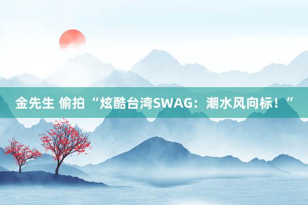 金先生 偷拍 “炫酷台湾SWAG：潮水风向标！”